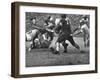 Duke Football Players Tackling the Other Team Players During a Game-null-Framed Photographic Print