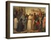 Duke Francesco Laying First Stone-Isidoro Grunhut-Framed Giclee Print