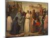 Duke Francesco Laying First Stone-Isidoro Grunhut-Mounted Giclee Print