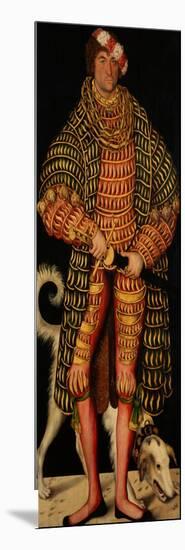 Duke Henry the Pious (1473-154), 1514-Lucas Cranach the Elder-Mounted Giclee Print