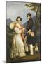 Duke Maximilian Joseph in Bavaria and Ludovika of Bavaria at Schloss Tegernsee-Joseph Karl Stieler-Mounted Giclee Print