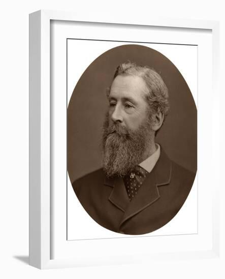 Duke of Abercorn, Lord Lieutenant of Ireland, 1876-Lock & Whitfield-Framed Photographic Print