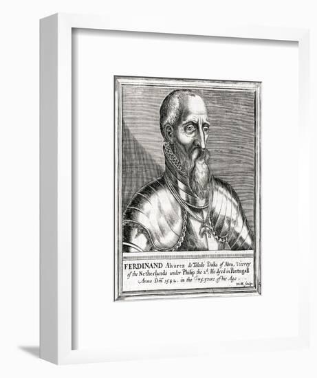 Duke of Alba (W.M.)-null-Framed Art Print