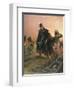 Duke of Angouleme at the Capture of Trocadero, 31st August 1823, 1828-Hippolyte Delaroche-Framed Giclee Print