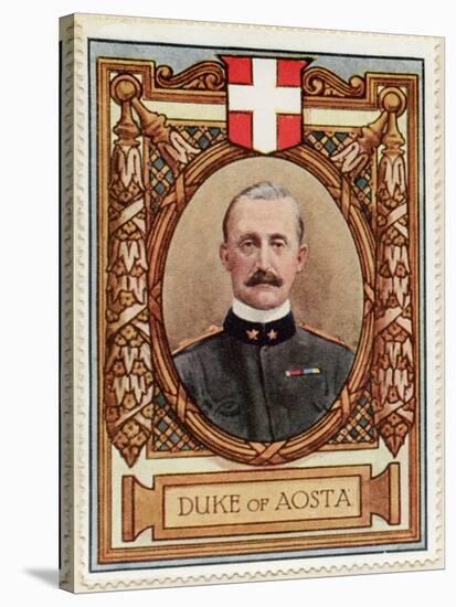 Duke of Aosta, Stamp-null-Stretched Canvas