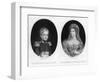 Duke of Bordeaux and the Duchess of Berri-Charles Achille d' Hardiviller-Framed Giclee Print