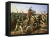 Duke of Friedland (1583-1634) at the Charge of Wallenstein 1632, 1839-Feodor Dietz-Framed Stretched Canvas