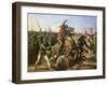 Duke of Friedland (1583-1634) at the Charge of Wallenstein 1632, 1839-Feodor Dietz-Framed Giclee Print