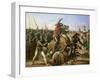 Duke of Friedland (1583-1634) at the Charge of Wallenstein 1632, 1839-Feodor Dietz-Framed Giclee Print