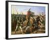 Duke of Friedland (1583-1634) at the Charge of Wallenstein 1632, 1839-Feodor Dietz-Framed Giclee Print