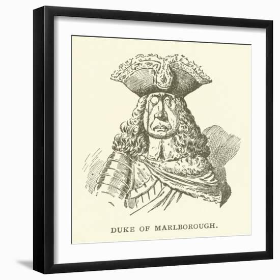 Duke of Marlborough-null-Framed Giclee Print