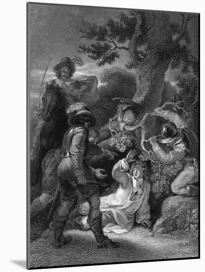 Duke of Monmouth taken after the battle of Sedgemoor-Robert Smirke-Mounted Giclee Print