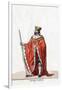 Duke of Suffolk, Costume Design for Shakespeare's Play, Henry VIII, 19th Century-null-Framed Giclee Print