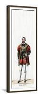 Duke of Suffolk, Costume Design for Shakespeare's Play, Henry VIII, 19th Century-null-Framed Giclee Print