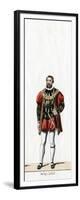 Duke of Suffolk, Costume Design for Shakespeare's Play, Henry VIII, 19th Century-null-Framed Giclee Print