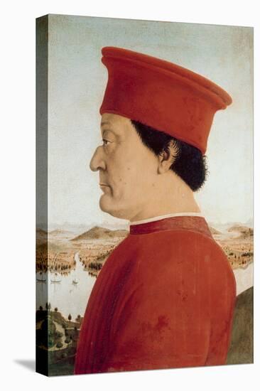 Duke of Urbino-Piero della Francesca-Stretched Canvas