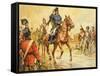 Duke of Wellington Rallying His Troops-James Edwin Mcconnell-Framed Stretched Canvas