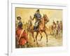 Duke of Wellington Rallying His Troops-James Edwin Mcconnell-Framed Giclee Print