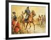 Duke of Wellington Rallying His Troops-James Edwin Mcconnell-Framed Giclee Print