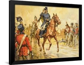 Duke of Wellington Rallying His Troops-James Edwin Mcconnell-Framed Giclee Print