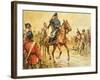 Duke of Wellington Rallying His Troops-James Edwin Mcconnell-Framed Giclee Print