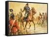 Duke of Wellington Rallying His Troops-James Edwin Mcconnell-Framed Stretched Canvas