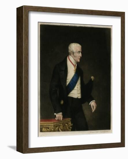 Duke of Wellington-Alfred Comte d'Orsay-Framed Art Print