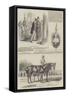 Duke of Wellington-Sir John Gilbert-Framed Stretched Canvas