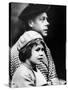 Duke of Windsor with Niece Elizabeth, Future Queen of England-null-Stretched Canvas