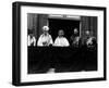 Duke of York on Royal Balcony Buckingham Palace with Bride Lady Elizabeth Bowes Lyon at Wedding-null-Framed Photographic Print