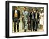 Duke of York Prince Charles, Prince Edward and Princess Anne at the Wedding of Lady Helen Windsor-null-Framed Photographic Print