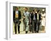 Duke of York Prince Charles, Prince Edward and Princess Anne at the Wedding of Lady Helen Windsor-null-Framed Photographic Print