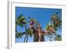 Duke Paoa Kahanamoku, Waikiki Beach, Honolulu, Oahu, Hawaii, United States of America, Pacific-Michael DeFreitas-Framed Photographic Print