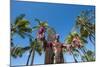 Duke Paoa Kahanamoku, Waikiki Beach, Honolulu, Oahu, Hawaii, United States of America, Pacific-Michael DeFreitas-Mounted Photographic Print