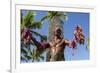 Duke Paoa Kahanamoku, Waikiki Beach, Honolulu, Oahu, Hawaii-Michael DeFreitas-Framed Photographic Print