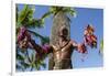 Duke Paoa Kahanamoku, Waikiki Beach, Honolulu, Oahu, Hawaii-Michael DeFreitas-Framed Premium Photographic Print