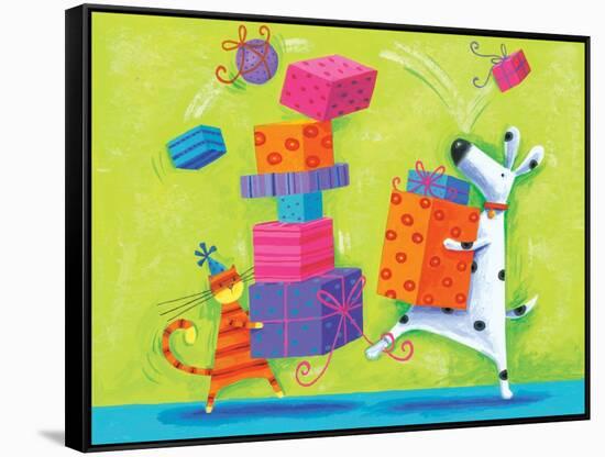 Duke's Birthday-Peter Adderley-Framed Stretched Canvas