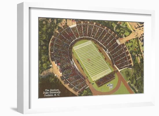Duke Stadium, Durham, North Carolina-null-Framed Art Print