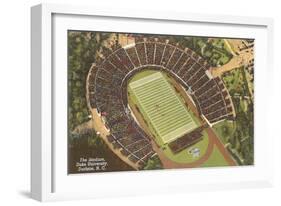 Duke Stadium, Durham, North Carolina-null-Framed Art Print