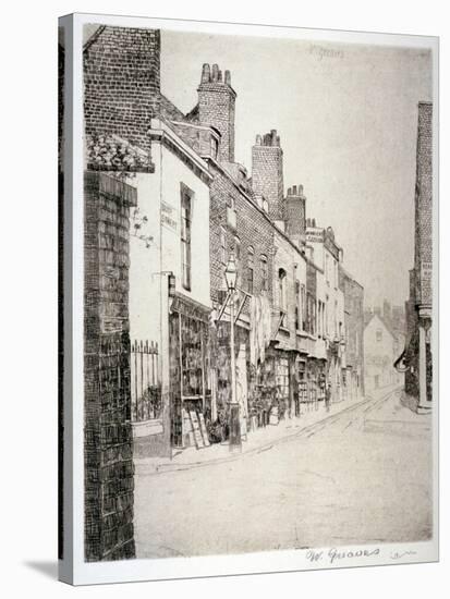Duke Street, Chelsea, London, 1873-Walter Greaves-Stretched Canvas