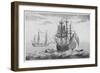 Duke the Ship-null-Framed Art Print