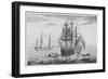 Duke the Ship-null-Framed Art Print