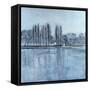Dukes Meadow's, towards Putney-on-Thames-Sophia Elliot-Framed Stretched Canvas