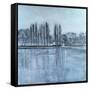 Dukes Meadow's, towards Putney-on-Thames-Sophia Elliot-Framed Stretched Canvas