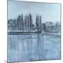 Dukes Meadow's, towards Putney-on-Thames-Sophia Elliot-Mounted Giclee Print