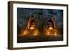 Dukkanthein Pagoda, Dated 1571, Mrauk U, Rakhaing State, Myanmar (Burma), Asia-Nathalie Cuvelier-Framed Photographic Print