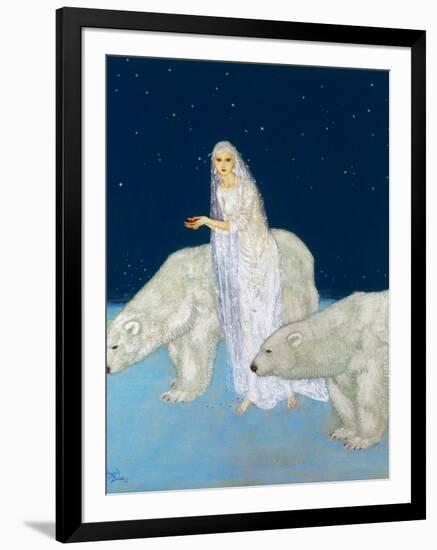 Dulac: The Ice Maiden, 1915-Edmund Dulac-Framed Giclee Print