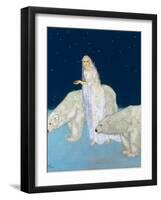 Dulac: The Ice Maiden, 1915-Edmund Dulac-Framed Giclee Print