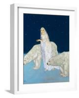 Dulac: The Ice Maiden, 1915-Edmund Dulac-Framed Giclee Print