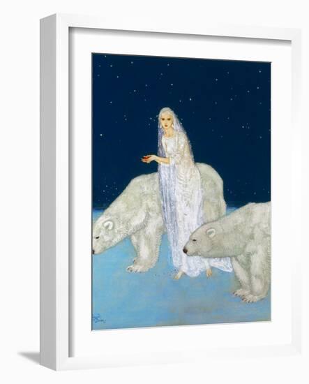 Dulac: The Ice Maiden, 1915-Edmund Dulac-Framed Giclee Print